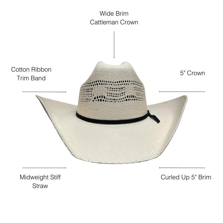 American hat makers Bozeman | Dames strocowgirlhoed