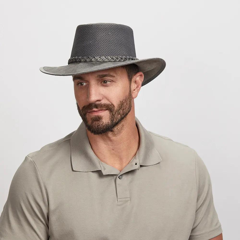 American hat makers Breeze | Zonnehoed met brede rand voor heren