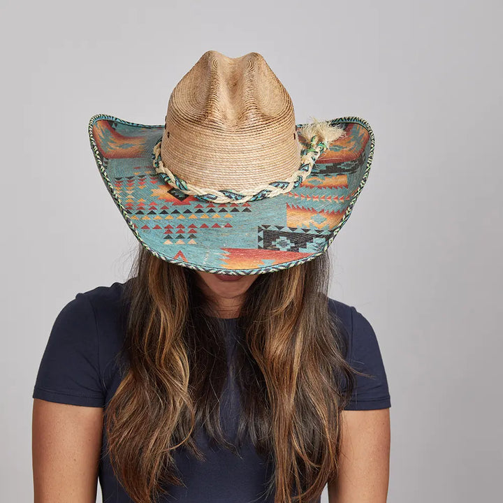 American hat makers Cassius | Dames Stro Cowgirl Hoed