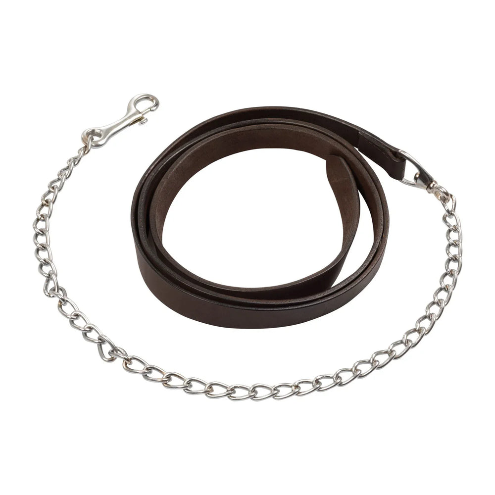 Pool's-Lederleine mit Kette PL6190