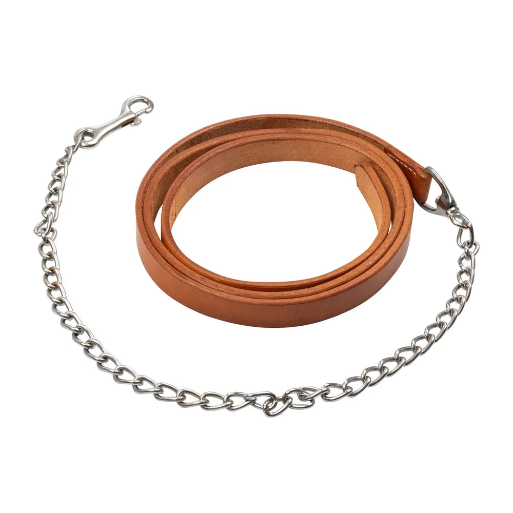 Pool's-Lederleine mit Kette PL6190