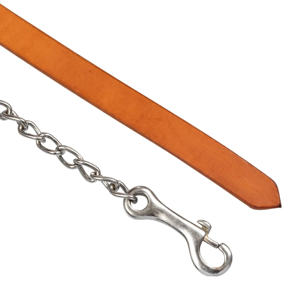 Pool's-Lederleine mit Kette PL6190
