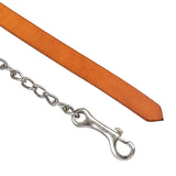 Pool's-Lederleine mit Kette PL6190