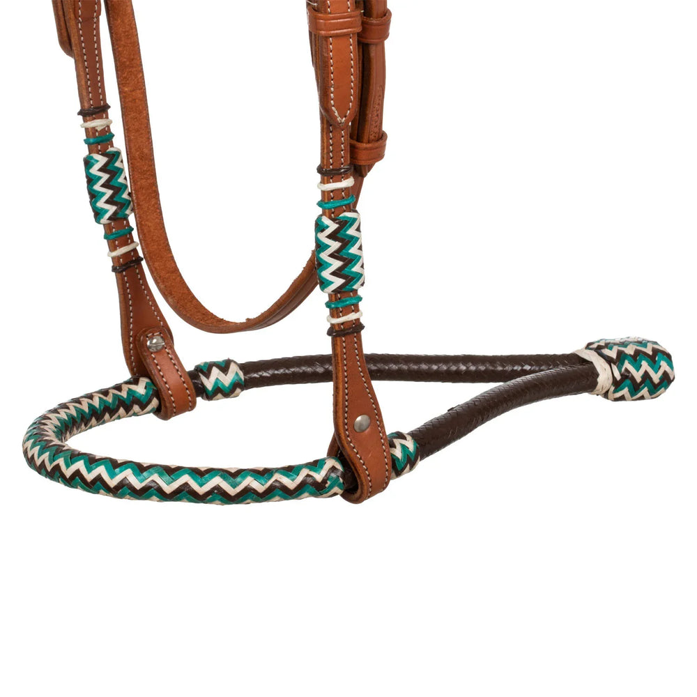Bosal-Zaumzeug von Pool mit Baumwoll-Mecate-Zügeln PLH01019