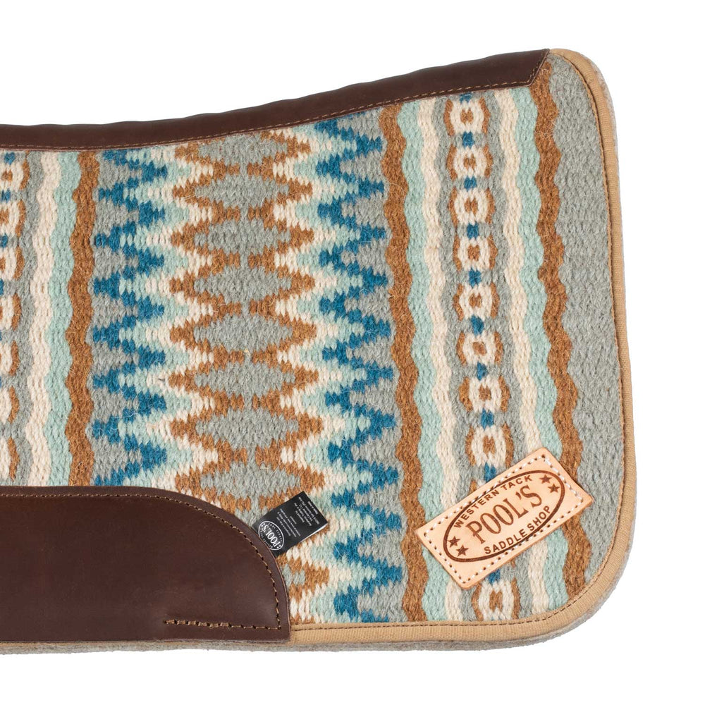 Pool's contoured western saddle pad