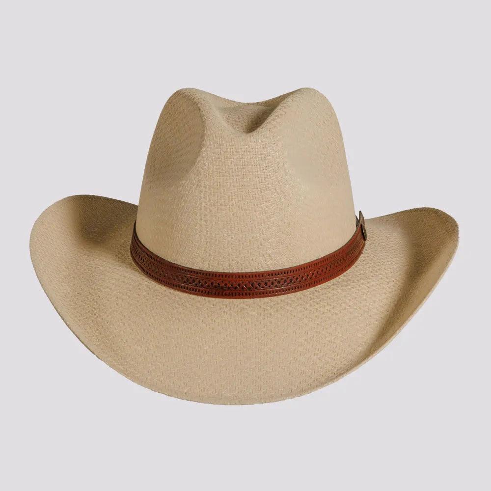 American hat makers Tulsa | Heren geweven canvas katoenen Australiano cowboyhoed