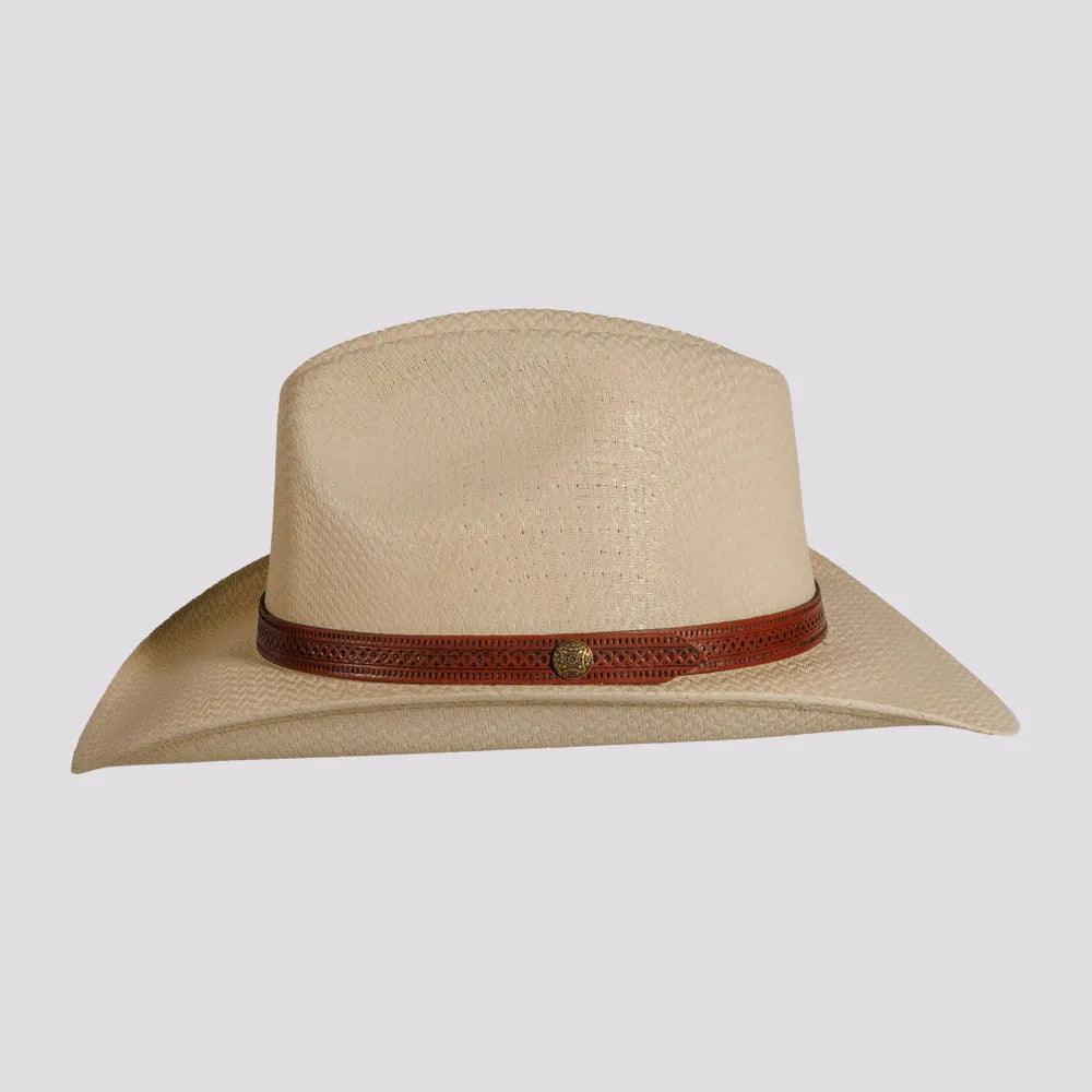 American hat makers Tulsa | Heren geweven canvas katoenen Australiano cowboyhoed