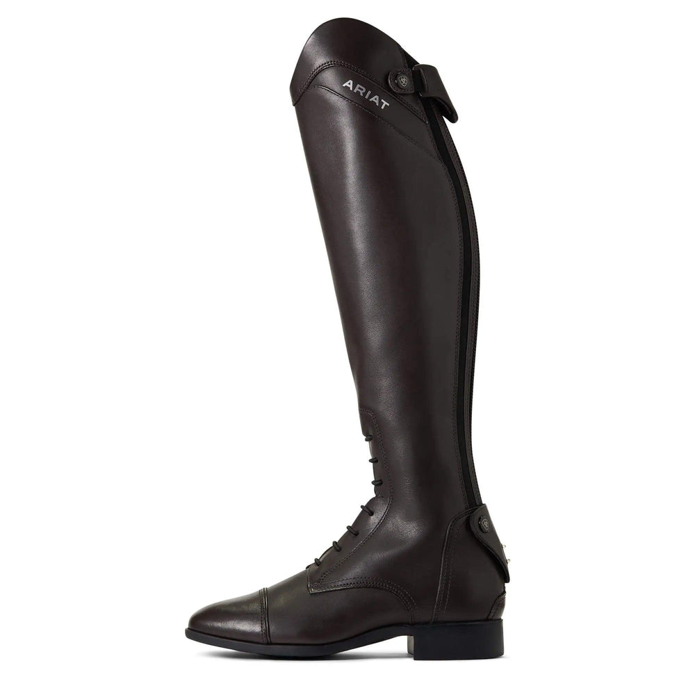 Ariat women's palisade tall riding boot in cocoa brown Ariat