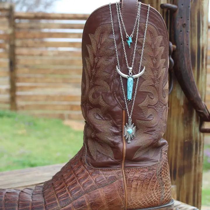 Western bull halsketting