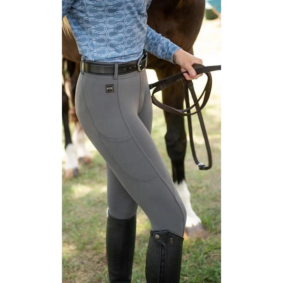 Fits riding tech tread full summer breech pull on with 2 pockets Fits riding